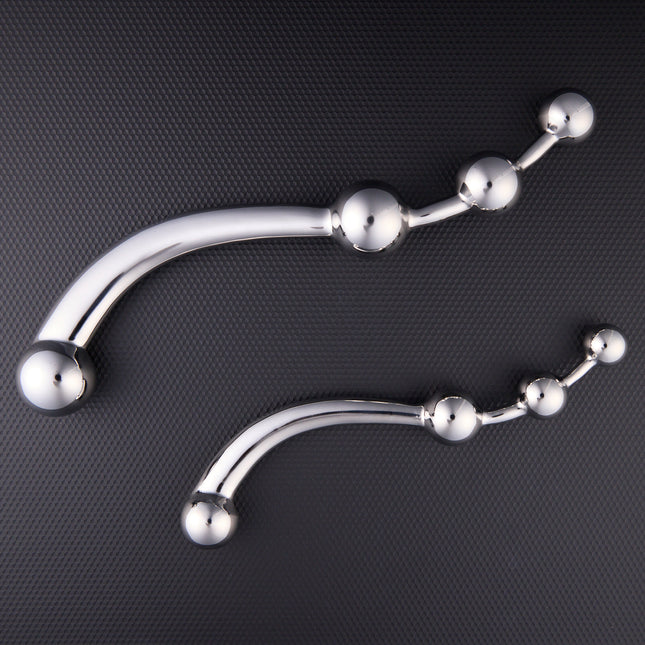 Beaded Metal Dildo Wand by Kink