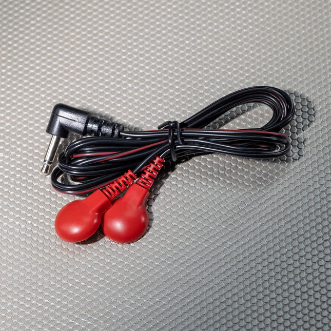 E-Stim Cable 3.5mm Male Mono Plug to 3.5mm Female Snap by KINK