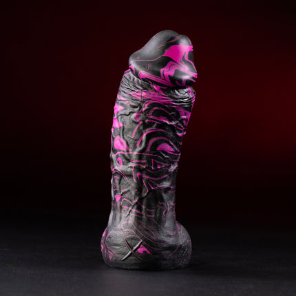 Voidbringer 7.5” Silicone Dildo Vapor Pink by Kink