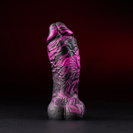 Voidbringer 7.5” Silicone Dildo Vapor Pink by Kink
