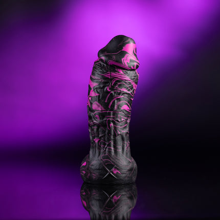 Voidbringer 7.5” Silicone Dildo Vapor Pink by Kink