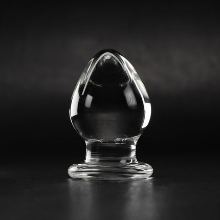 Glass Butt Plug Anal Training Kit by KINK