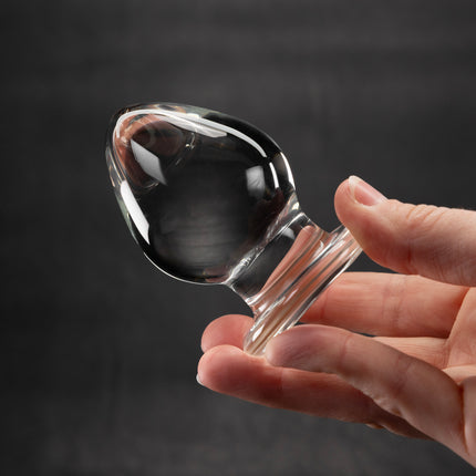 Glass Butt Plug Anal Training Kit by KINK