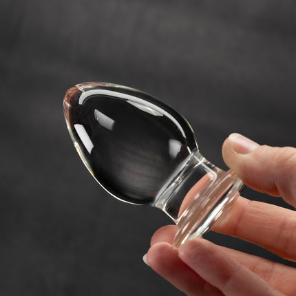 Glass Butt Plug Anal Training Kit by KINK