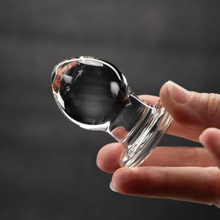 Glass Butt Plug Anal Training Kit by KINK