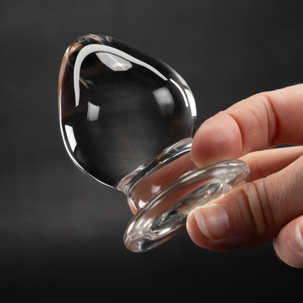 Glass Butt Plug Anal Training Kit by KINK