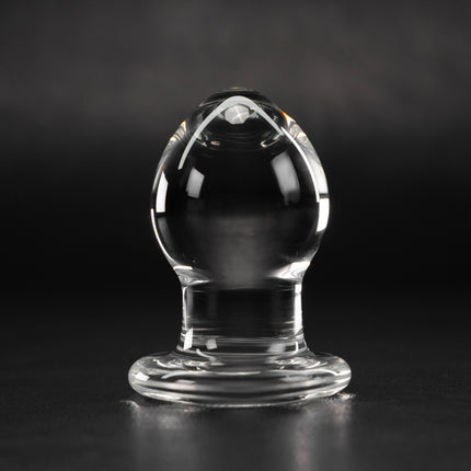 Glass Butt Plug Anal Training Kit by KINK