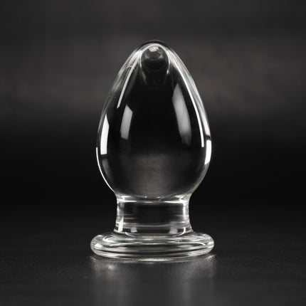 Glass Butt Plug Anal Training Kit by KINK