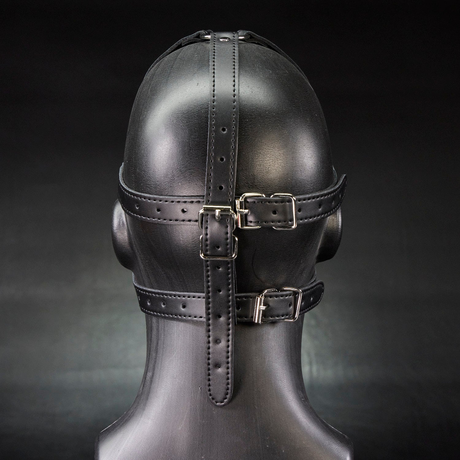 kinky gear Head Harness Ball Gag and Blindfold by Kink – Kink Store