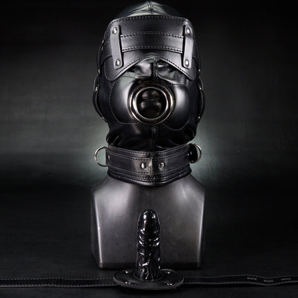 Mindfuck Hood with Penis Gag By Kink