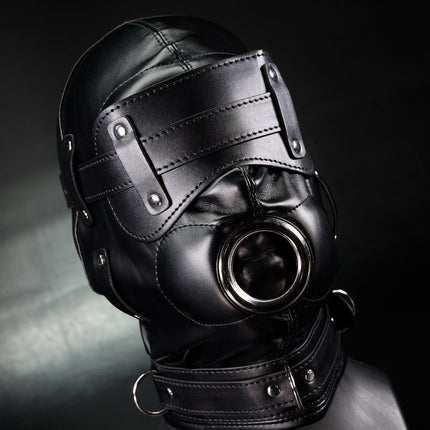 Mindfuck Hood with Penis Gag By Kink