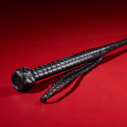 Braided Leather Crop by KINK