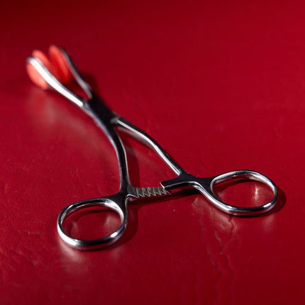 Forceps by KINK locking medical play forceps