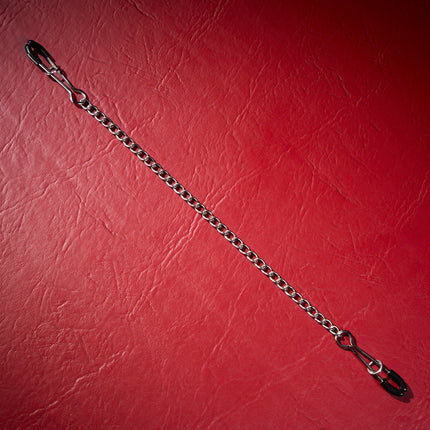 Jumbo Tweezer Clamps by KINK laid flat showing full chain length