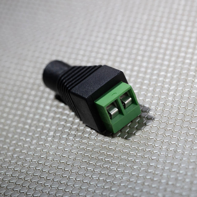 3.5mm Female to Terminal Block Mono Adapter, 2-Pin
