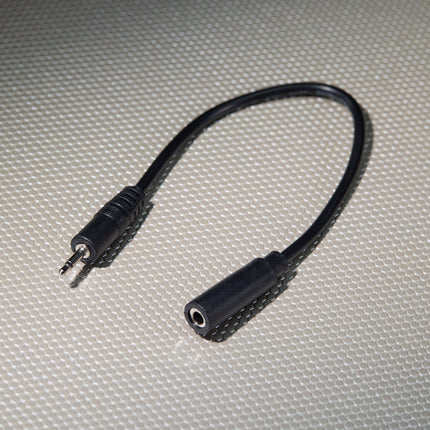 2.5mm Plug to 3.5mm Socket E-Stim Mono Cable