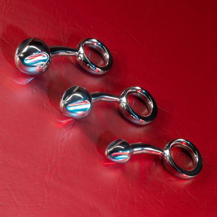 shining metal butt plugs