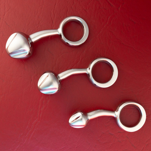 side view three angled prostate plugs