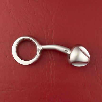 side view metal anal plug