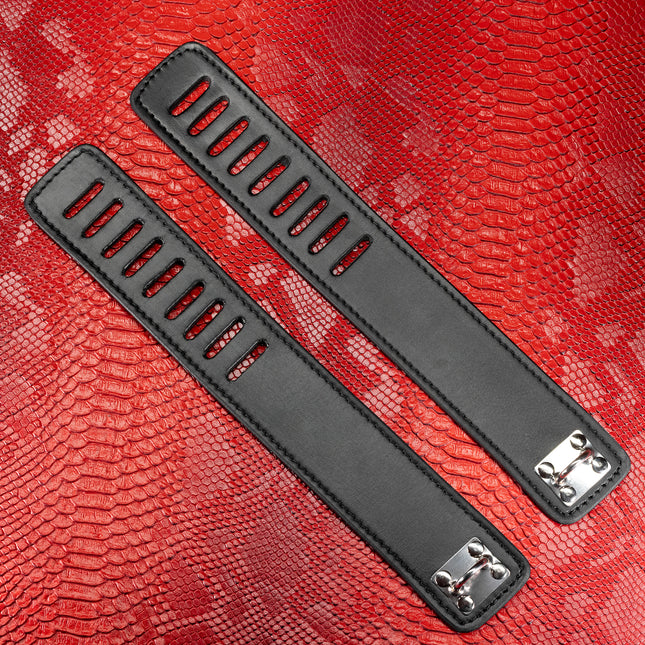 Secure Leather Bondage Ankle Restraints by KINK