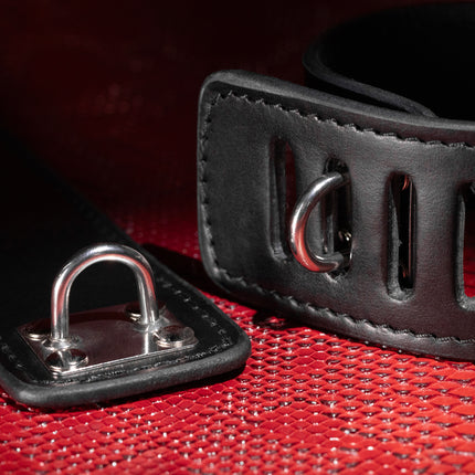 Secure Leather Bondage Ankle Restraints by KINK