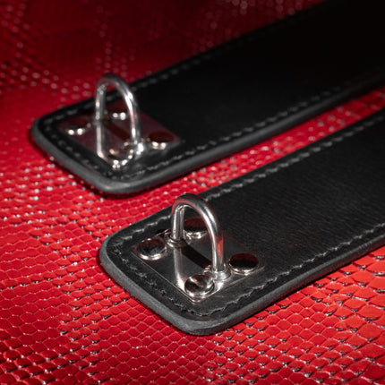 Secure Leather Bondage Ankle Restraints by KINK