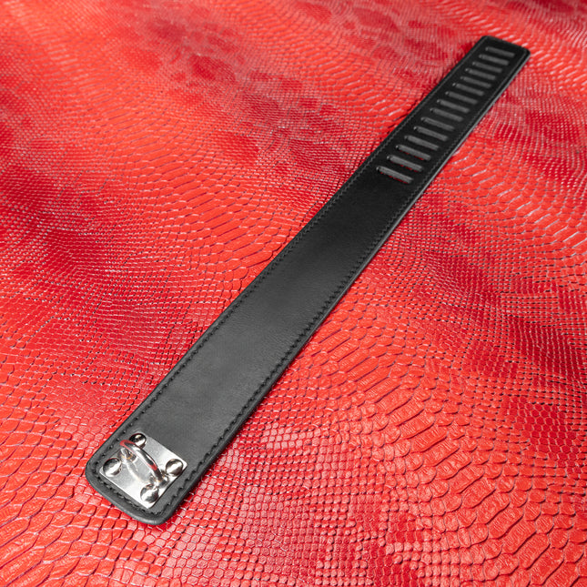 Secure Leather Bondage Collar by KINK