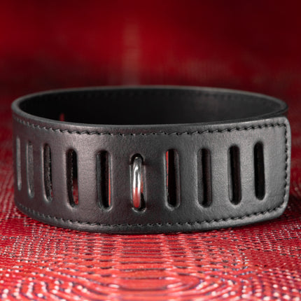 Secure Leather Bondage Collar by KINK