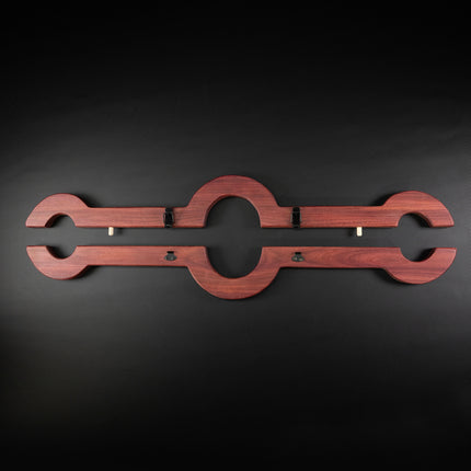 Thin Line Wooden Bondage Stocks