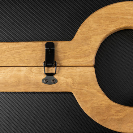 Thin Line Wooden Bondage Stocks