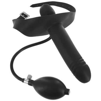 Inflatable Gag with Dildo - BDSM Toys