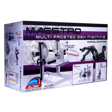 Maestro Multi-Faceted Sex Machine with Universal Adapter - Sex Machines