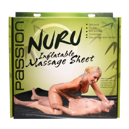 Nuru Inflatable Vinyl Massage Sheet - Bondage Toys