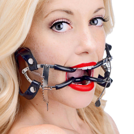 Ratchet Style Jennings Mouth Gag with Strap - BDSM Toys