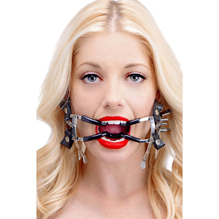 Ratchet Style Jennings Mouth Gag with Strap - BDSM Toys