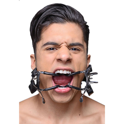 Ratchet Style Jennings Mouth Gag with Strap - BDSM Toys