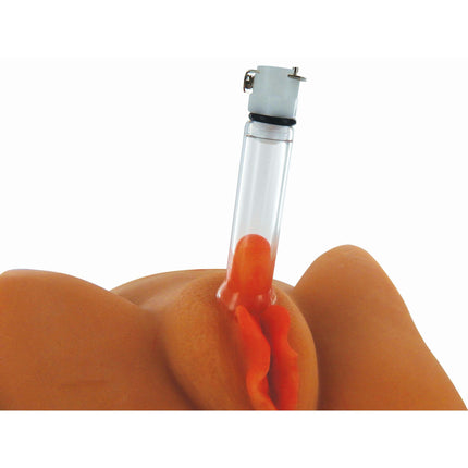 Clitoral Pumping System with Detachable Acrylic Cylinder - BDSM Toys