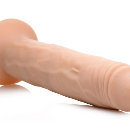 Kinetic Thumping 7X Remote Control Dildo - Sex Toys