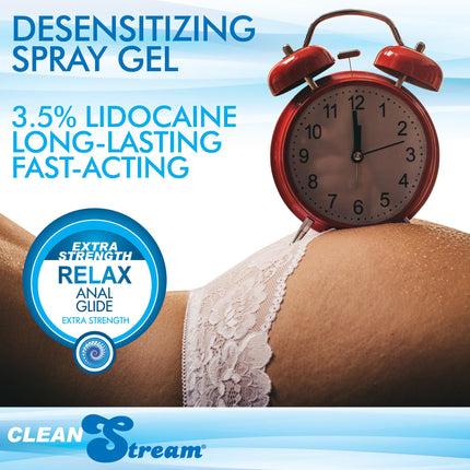 Relax Desensitizing Lubricant With Nozzle Tip - Sex Toys