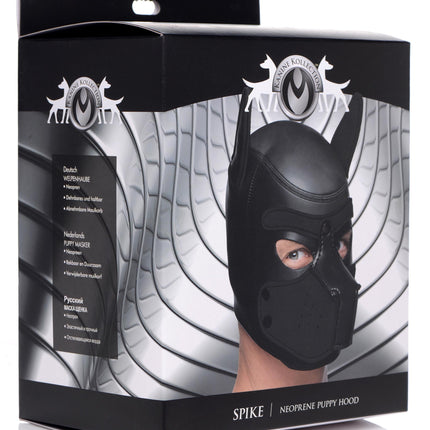 Spike Neoprene Puppy Hood - BDSM Toys