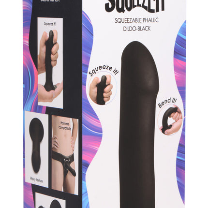Squeezable Phallic Dildo - Sex Toys