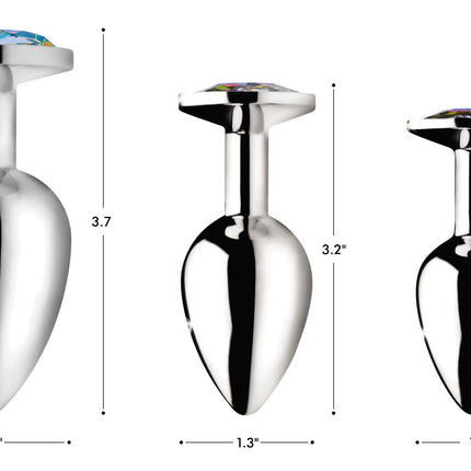 Rainbow Prism Gem Anal Plug - Sex Toys
