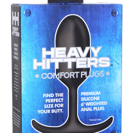 Premium Silicone Weighted Anal Plug - Sex Toys