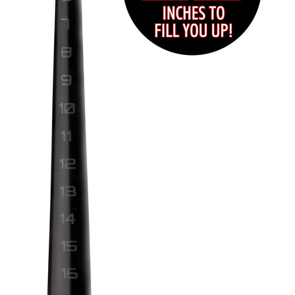 Silicone Tapered Anal Hose - Sex Toys