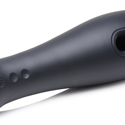 10X Vibrating Silicone Stroker - Sex Toys