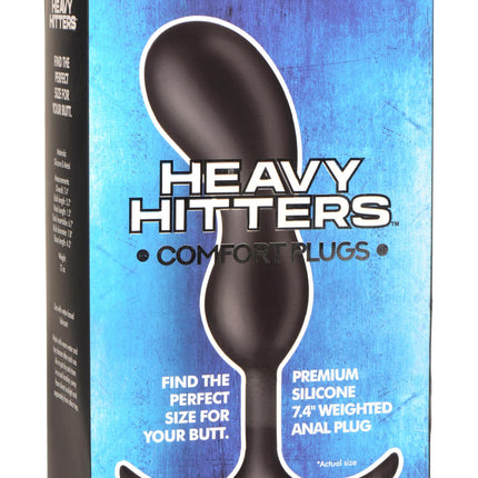 Premium Silicone Weighted Prostate Plug - Sex Toys