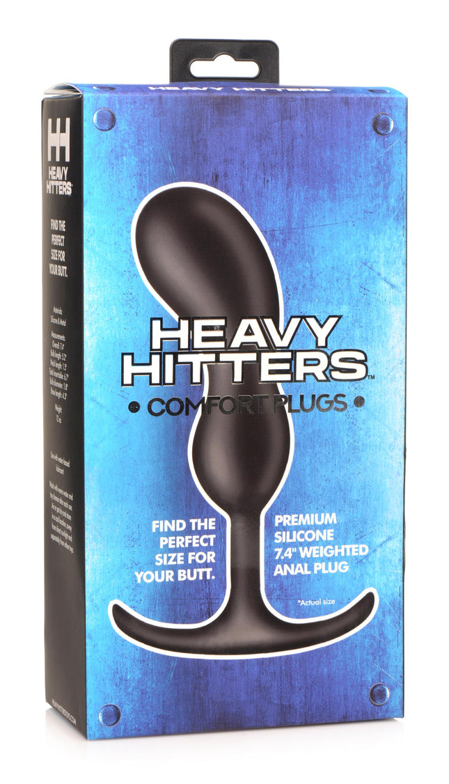Premium Silicone Weighted Prostate Plug - Sex Toys