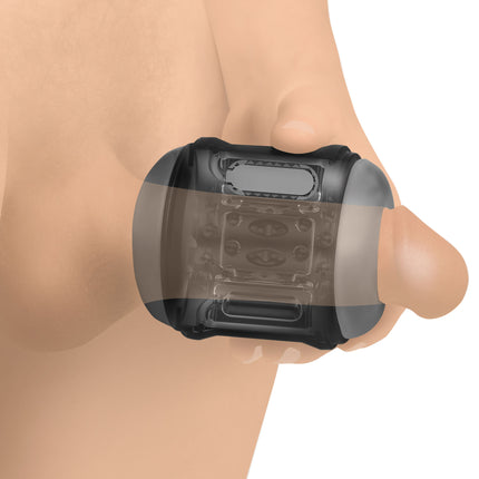 10X Cyber Stroke Vibrating Masturbator - Sex Toys