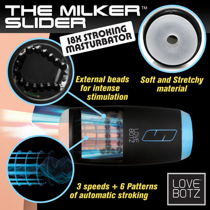 The Milker Slider 18X Stroking Masturbator - Sex Toys