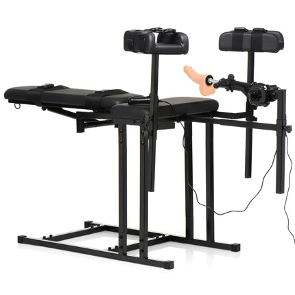 Ultimate Obedience Chair with Sex Machine - Sex Machines